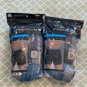 NEW 7 Pairs Fruit of the Loom Boxer Briefs Small